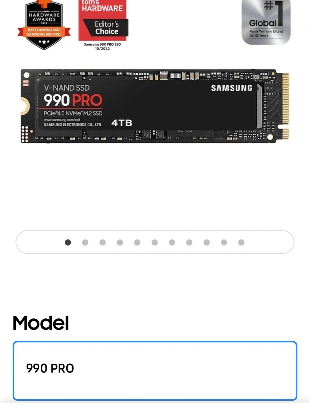 SEND 🅾️FFERS ‼️‼️ Samsung 990 PRO 4TB NVMe M.2 and SSD - Black